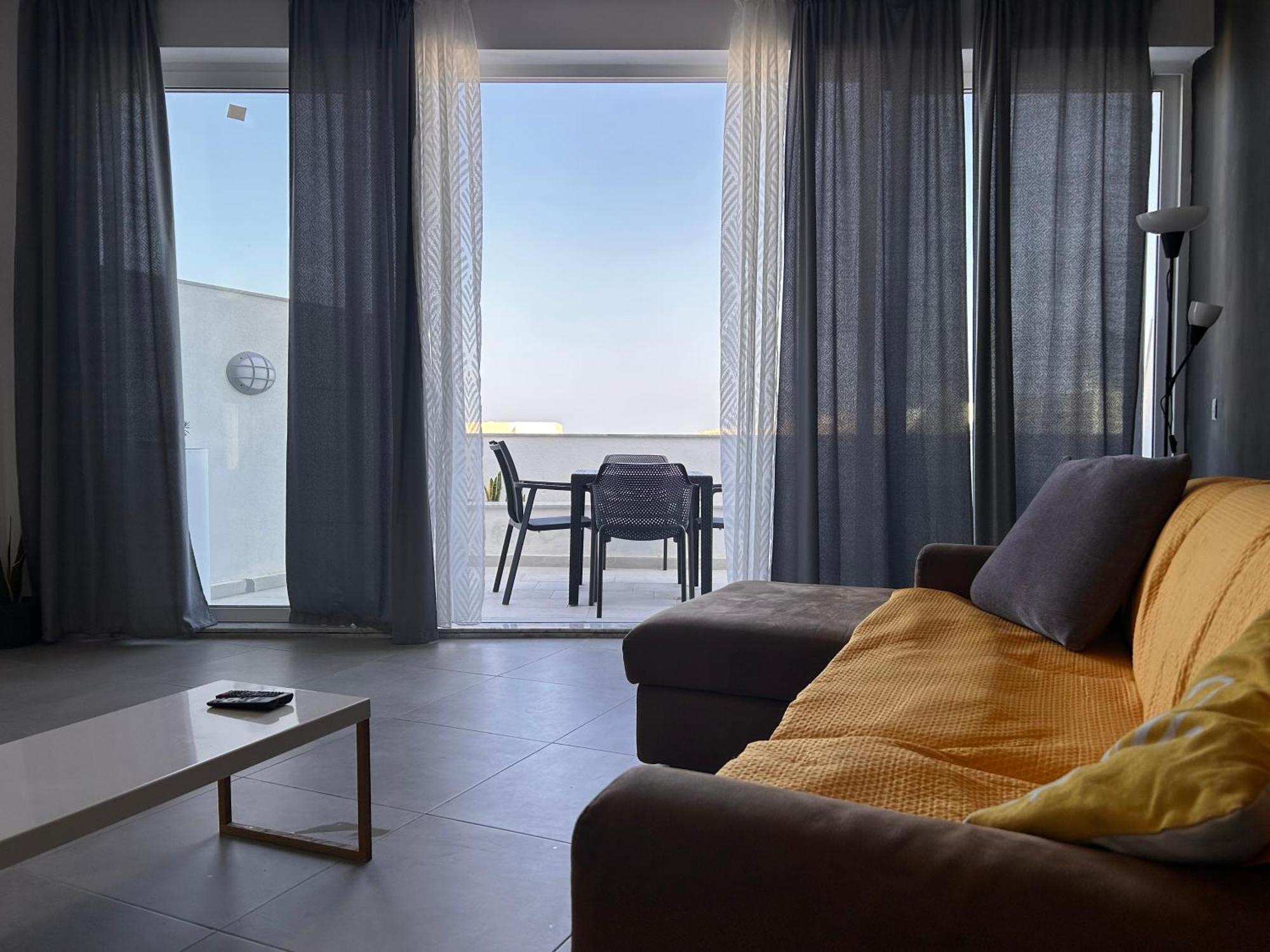 Qawra Penthouse 4Person Ac+Wifi St. Paul's Bay Exterior foto